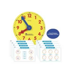 Big Time Mini Clock Gear Clock, 4 Inch (Per-pieces)