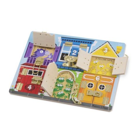 wooden latches board