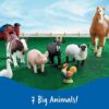 Learning Resources Jumbo Farm Animals - Image 5