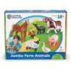 Learning Resources Jumbo Farm Animals - Image 2