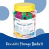 Learning Resources Jumbo Uppercase Magnetic Letters - Image 4