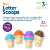 Learning Resources Mini Letter Scoops - Image 3