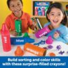 Learning Resources Rainbow Sorting Crayons - Image 6