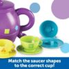 Learning Resources Serving Shapes Tea Set - Image 5