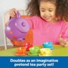 Learning Resources Serving Shapes Tea Set - Image 4