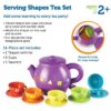 Learning Resources Serving Shapes Tea Set - Image 3