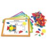 Learning Resources Pattern Block Math Activity Set - Image 3