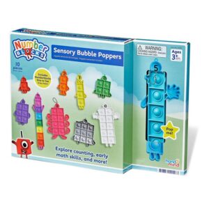 Numberblocks Sensory Bubble Pop It 1–10 Math & Fine Motor Learning Toy