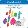 Numberblocks Sensory Bubble Pop It 1–10 Math & Fine Motor Learning Toy - Image 2
