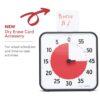 Time Timer Original 8 Inch 60-Minute Visual Countdown Timer with Dry Erase Card & App Access - Image 4