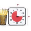 Time Timer Original 8 Inch 60-Minute Visual Countdown Timer with Dry Erase Card & App Access - Image 2