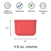 OmieBox® UP Dip – Set Wadah Saus & Yogurt Anti Bocor untuk OmieBox® UP, Set of Leakproof Sauce & Yogurt Containers for OmieBox® UP - Image 3