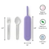 OmieBox® UP Pod & Utensil Set – Set Sendok Garpu Serasi untuk OmieBox® UP, Matching Utensil Holder for OmieBox® UP - Image 2