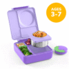 OmieBox V2 Kotak Bento Termal Pertama yang Bisa Menyimpan Makanan Panas & Dingin Bersamaan, The First Insulated Bento Box for Packing Hot & Cold Food Together - Image 4