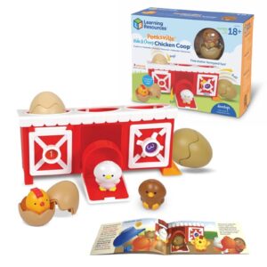 Learning Resources Peeksville Hide & Cheep Chicken Coop