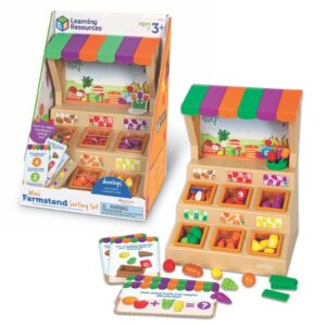 Learning Resources Mini Farmstand Sorting Set