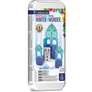 MAGNA-TILES microMAGS Winter Wonder Travel Set